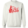 Delta Sigma Theta Sweatshirt Paraphernalia Screen Printed Unisex