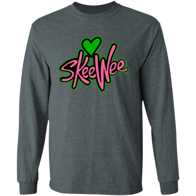 Alpha Kappa Alpha Screen Printed Long Sleeve