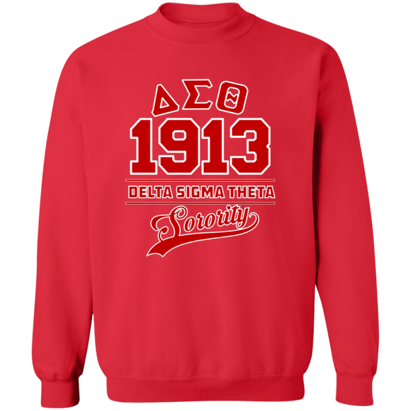 Delta Sigma Theta Sweatshirt Paraphernalia Screen Printed Unisex