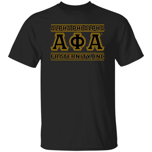 Alpha Phi Alpha Black Ice Collection T-Shirt Ed. 7 - My Greek Letters