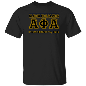 Alpha Phi Alpha Black Ice Collection T-Shirt Ed. 7 - My Greek Letters