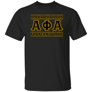 Alpha Phi Alpha Black Ice Collection T-Shirt Ed. 7