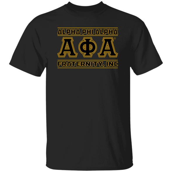 Alpha Phi Alpha Black Ice Collection T-Shirt Ed. 7 - My Greek Letters