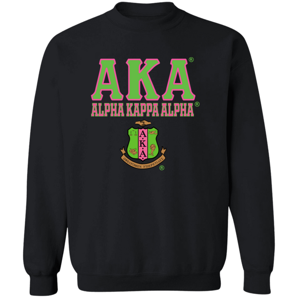 Alpha Kappa Alpha Crewneck Pullover Sweatshirt