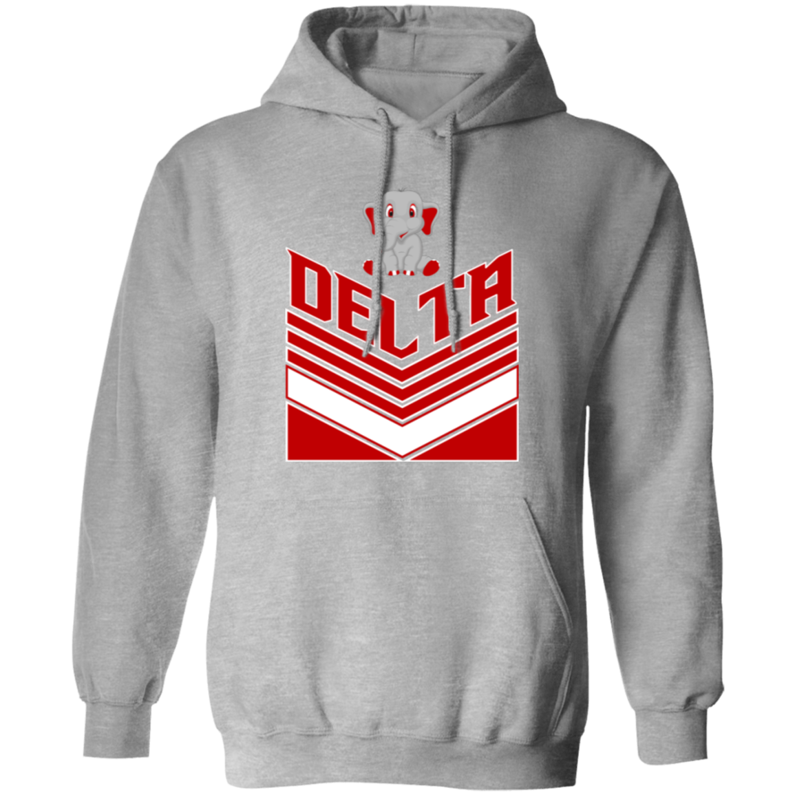 Delta Sigma Theta Hoodie Paraphernalia Screen Printed Unisex