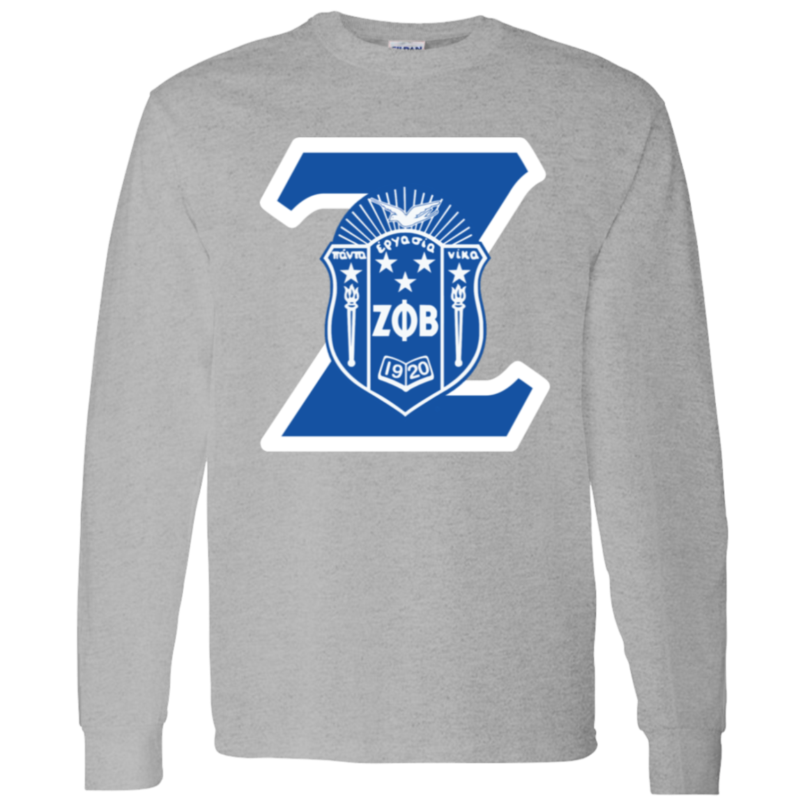 Zeta Phi Beta Sorority LS T-Shirt