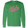 Alpha Kappa Alpha Screen Printed Long Sleeve