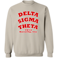 Delta Sigma Theta Sweatshirt Paraphernalia Screen Printed Unisex
