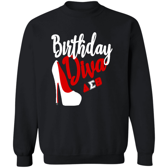 Delta Sigma Theta Sweatshirt Paraphernalia Screen Printed Unisex