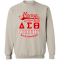 Delta Sigma Theta Sweatshirt Paraphernalia Screen Printed Unisex