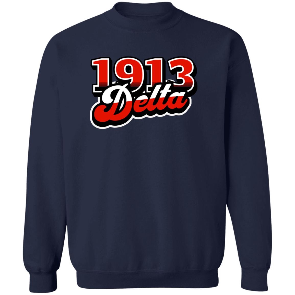 G180 Crewneck Pullover Sweatshirt - My Greek Letters