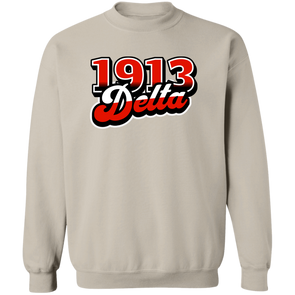 G180 Crewneck Pullover Sweatshirt - My Greek Letters