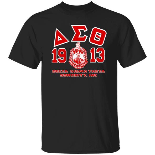 Delta Sigma Theta T-Shirt Paraphernalia Screen Printed Unisex