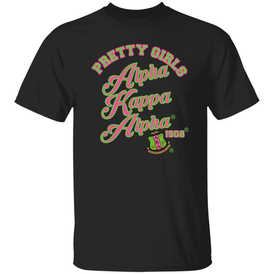 Alpha Kappa Alpha Screen Printed T-Shirt