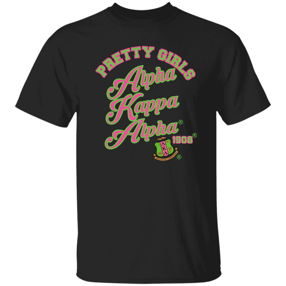 Alpha Kappa Alpha Screen Printed T-Shirt