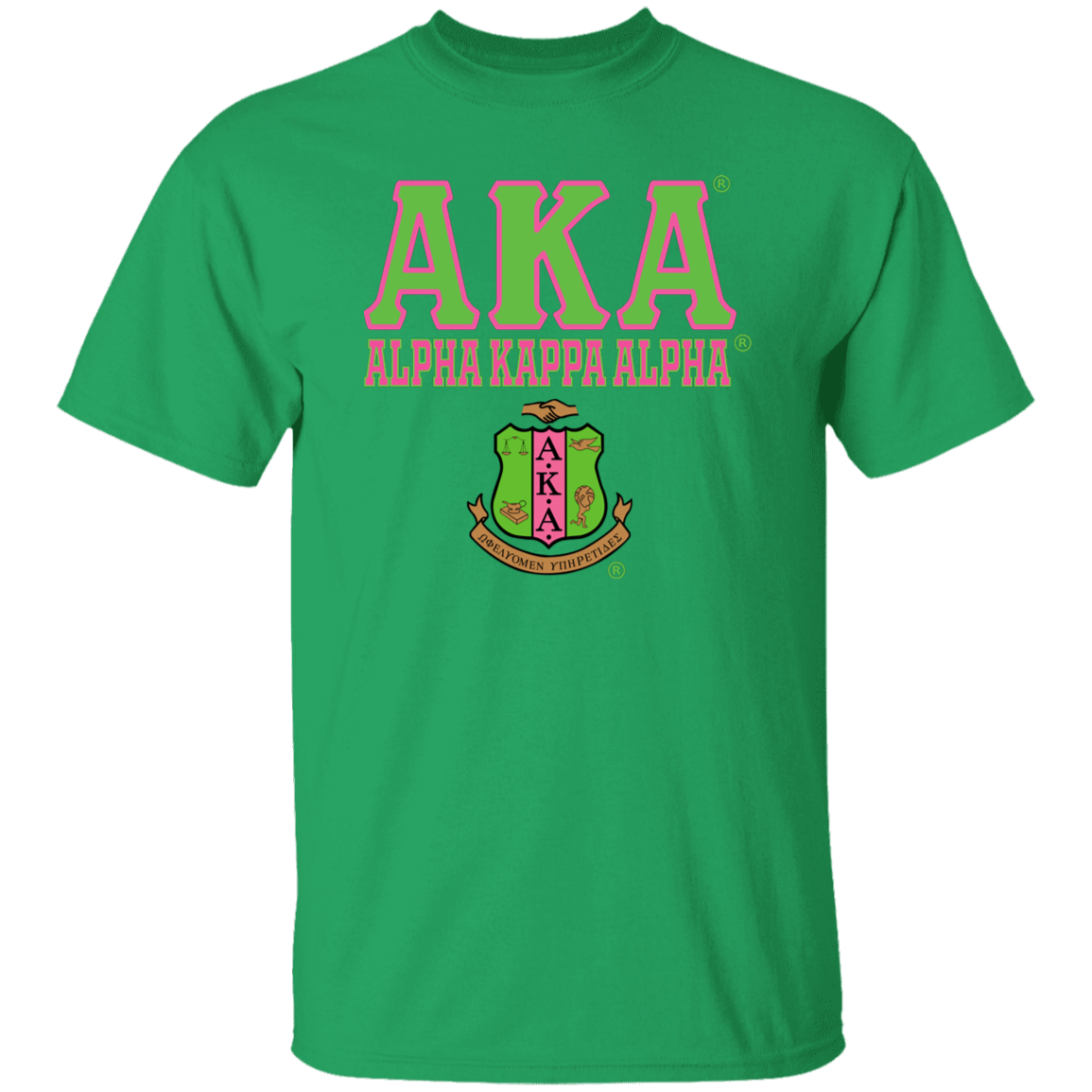 Alpha Kappa Alpha Screen Printed T-Shirt