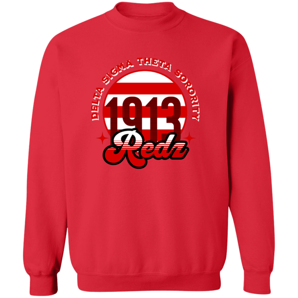 Delta Sigma Theta Sweatshirt Paraphernalia Screen Printed Unisex