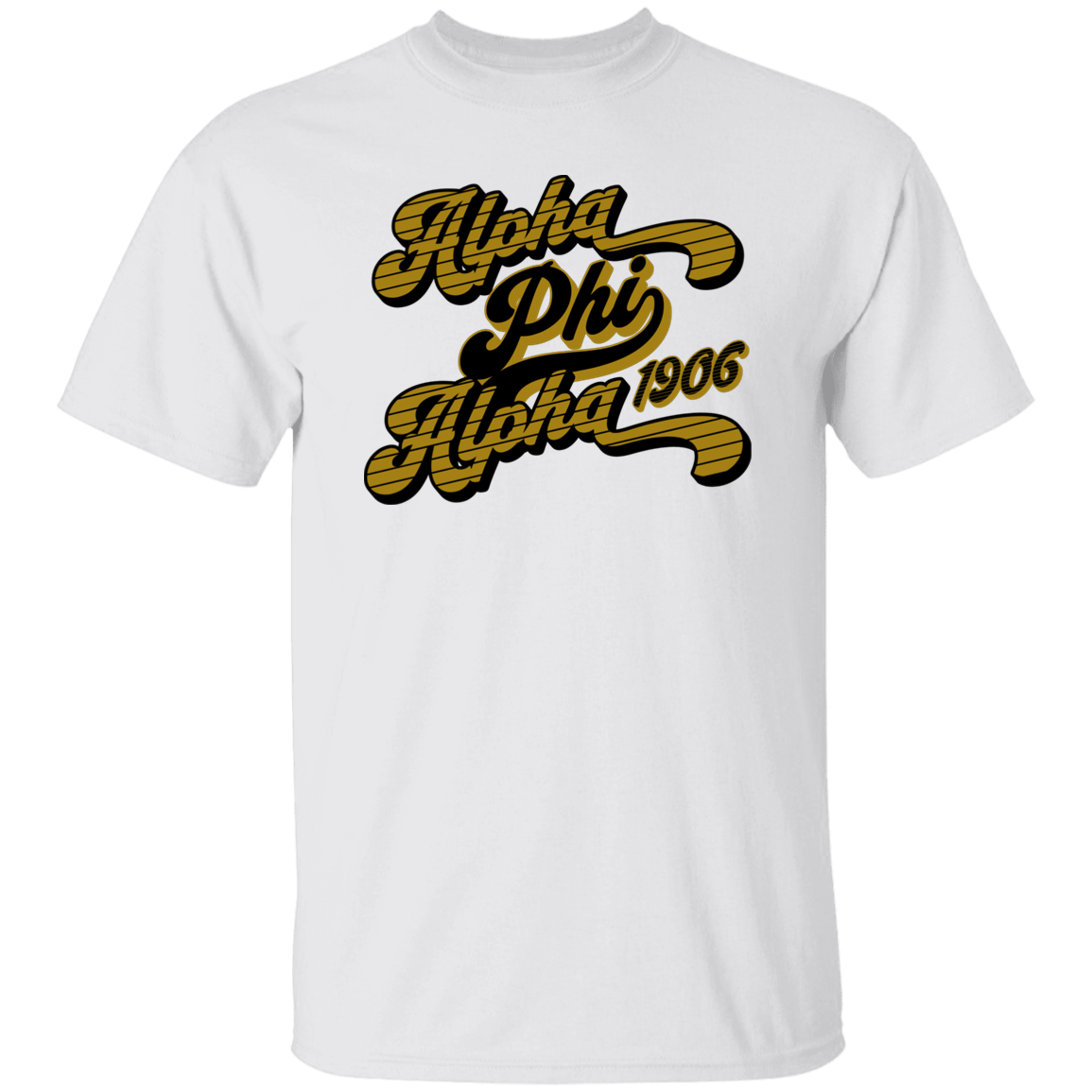 Alpha Phi Alpha Fraternity T-Shirt - My Greek Letters