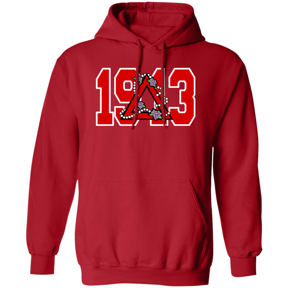 Delta Sigma Theta Hoodie Paraphernalia Screen Printed Unisex