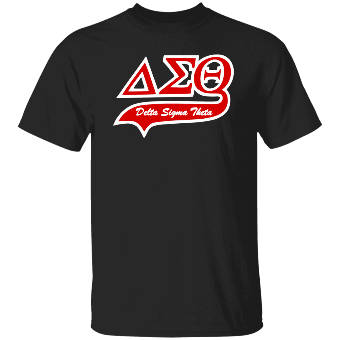 Delta Sigma Theta T-Shirt Paraphernalia Screen Printed Unisex