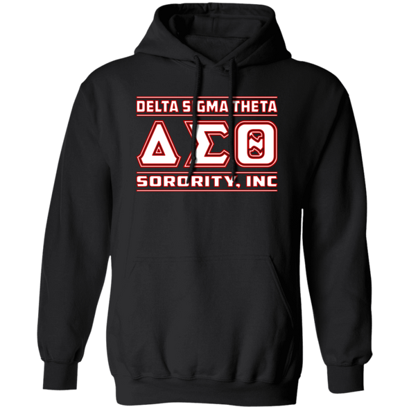 Delta Sigma Theta Hoodie Paraphernalia Screen Printed Unisex