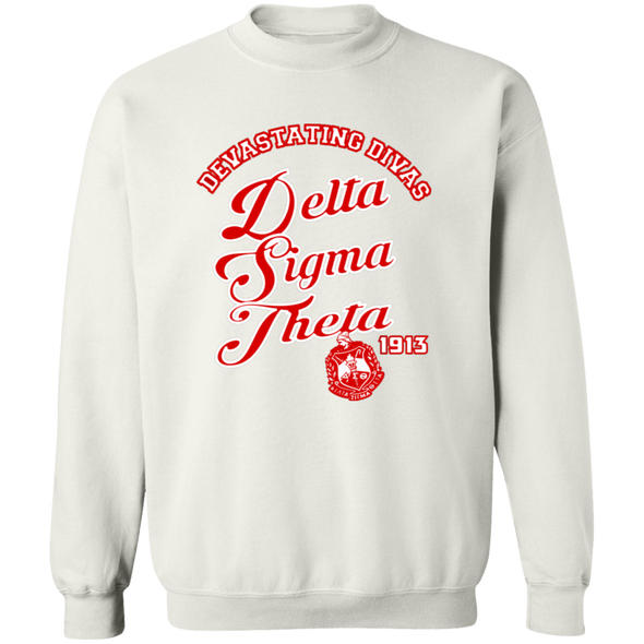 Delta Sigma Theta Sweatshirt Paraphernalia Screen Printed Unisex