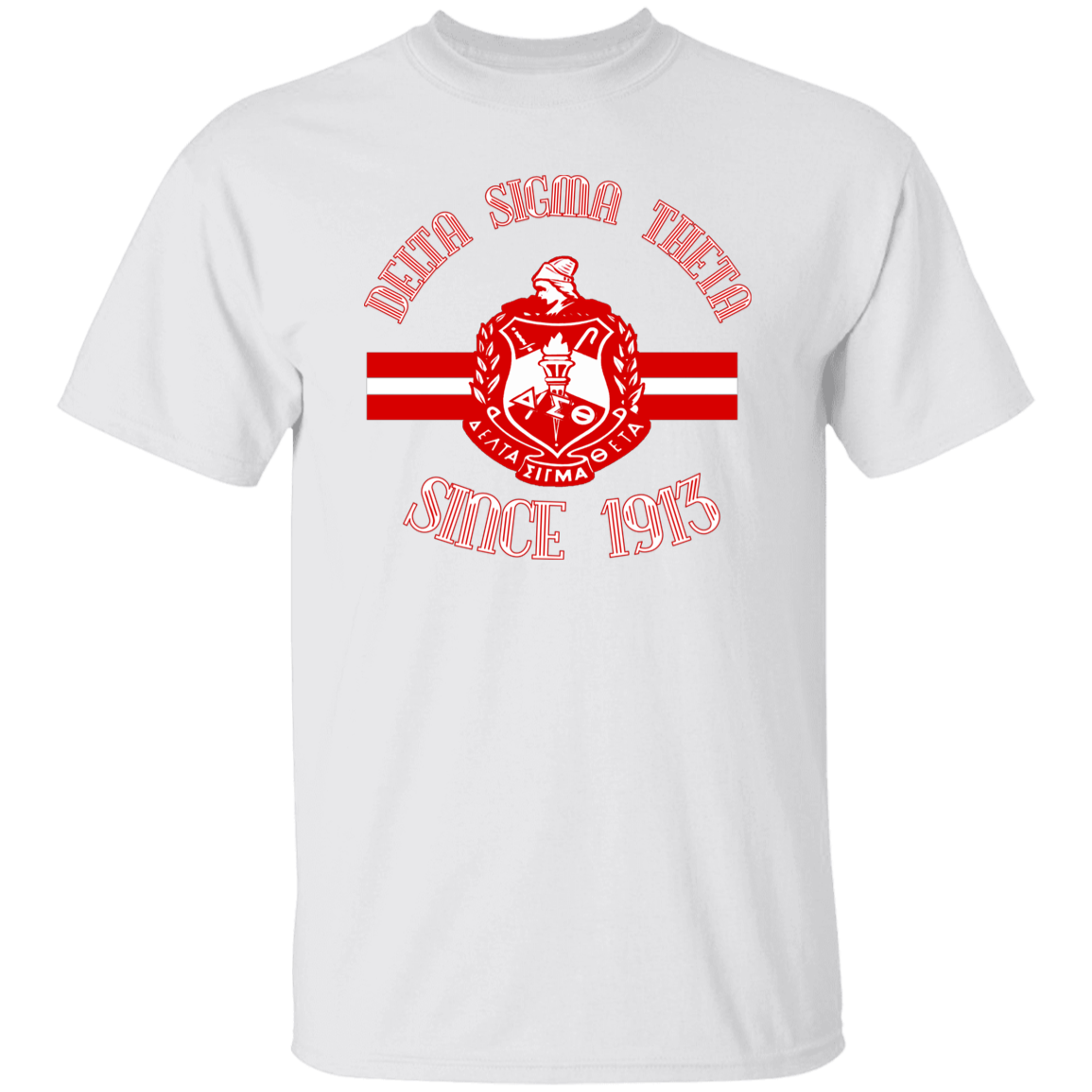 Delta Sigma Theta T-Shirt Paraphernalia Screen Printed Unisex