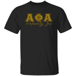 Alpha Phi Alpha Black Ice Collection T-Shirt Ed. 2 - My Greek Letters