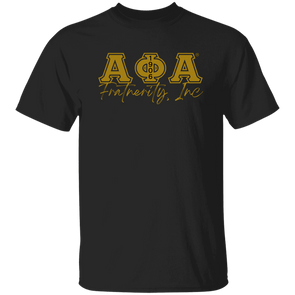 Alpha Phi Alpha Black Ice Collection T-Shirt Ed. 2