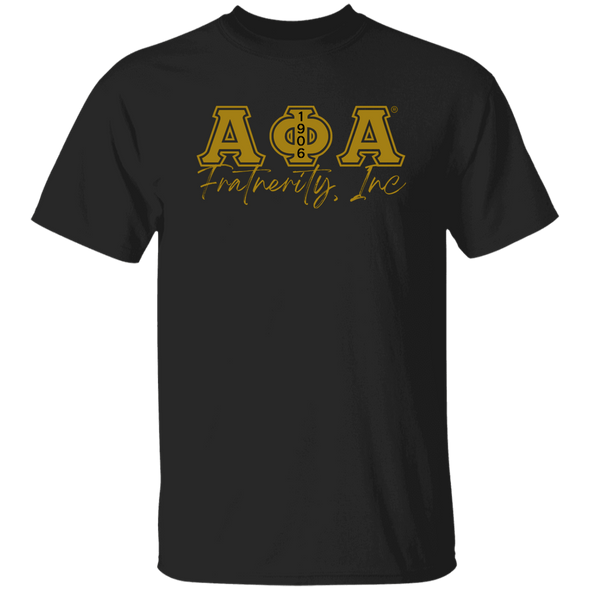 Alpha Phi Alpha Black Ice Collection T-Shirt Ed. 2 - My Greek Letters