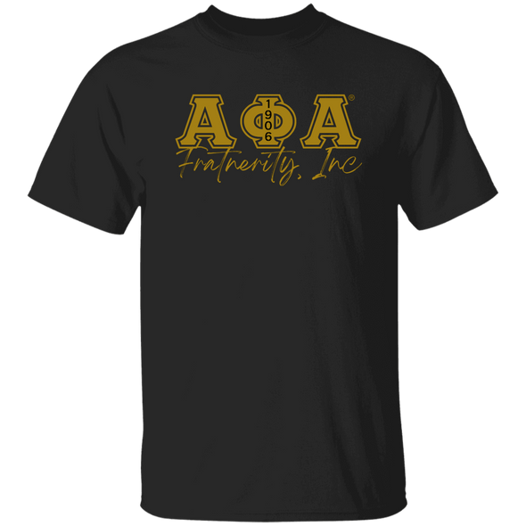 Alpha Phi Alpha Black Ice Collection T-Shirt Ed. 2