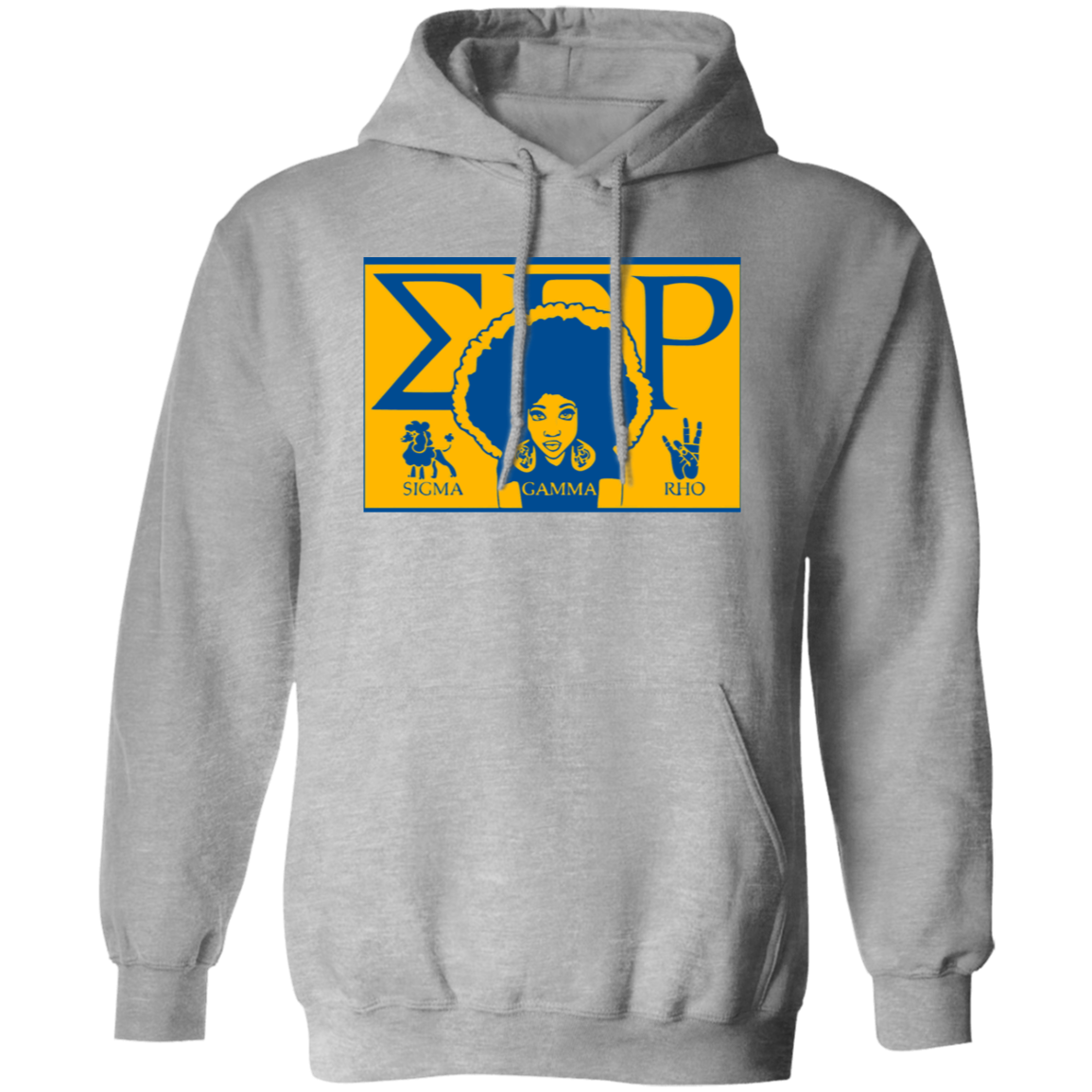 Sigma Gamma Rho Screen Printed  Hoodie