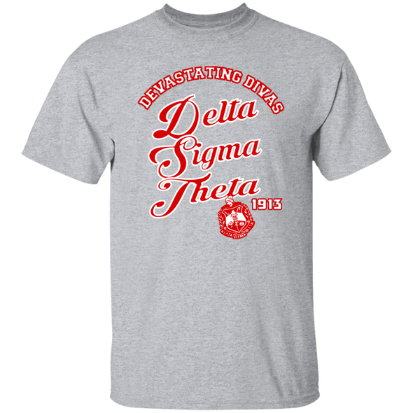 Delta Sigma Theta T-Shirt Paraphernalia Screen Printed Unisex