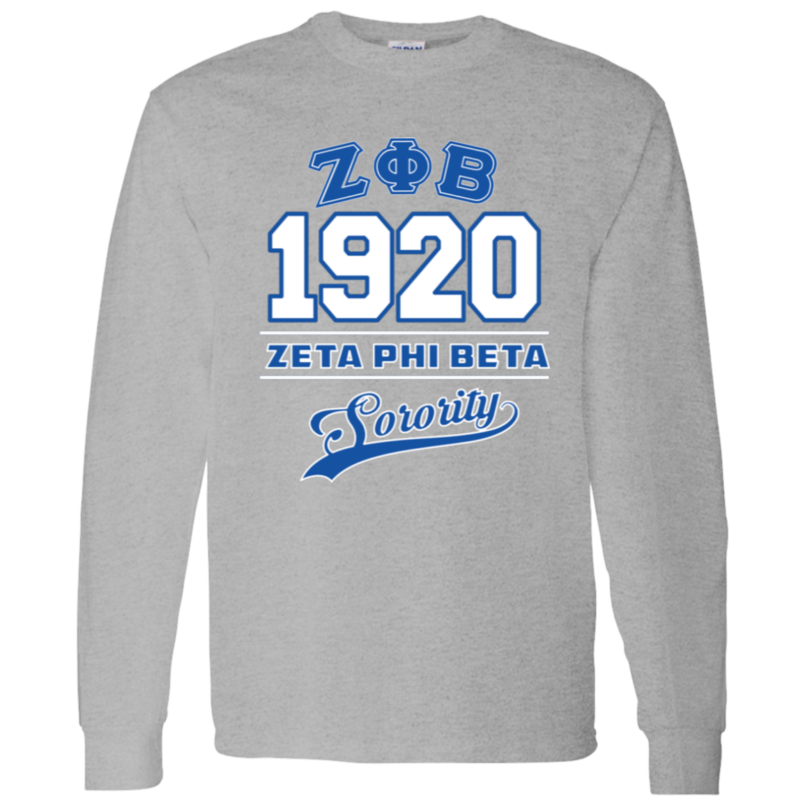 Zeta Phi Beta Sorority LS T-Shirt