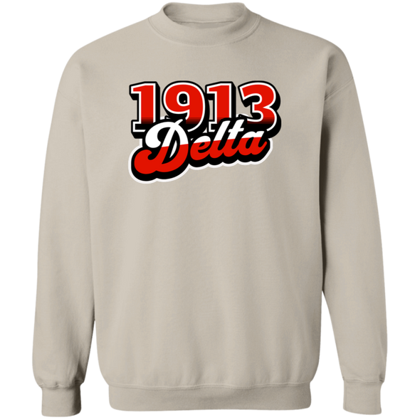 Delta Sigma Theta Sweatshirt Paraphernalia Screen Printed Unisex