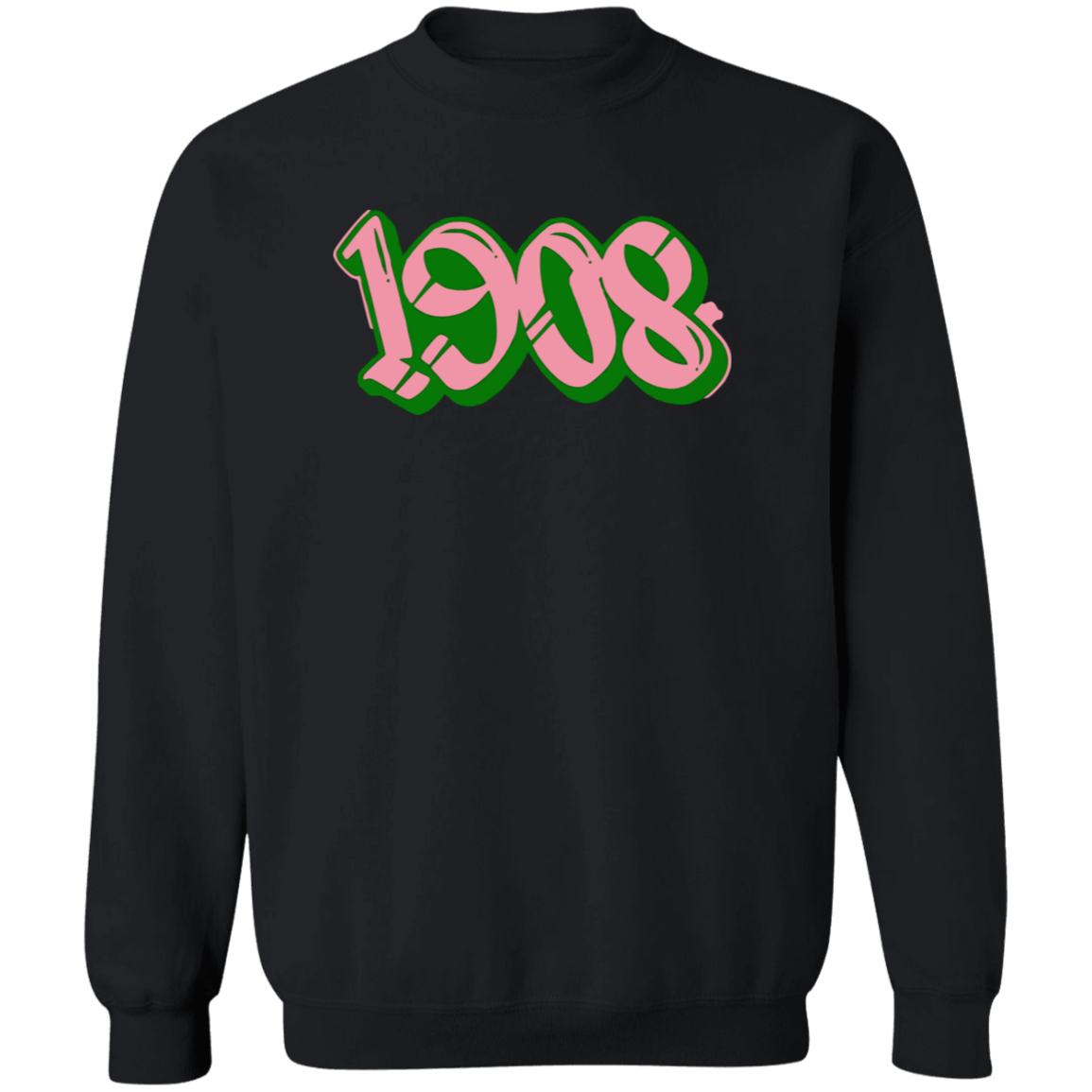 Alpha Kappa Alpha Crewneck Pullover Sweatshirt - My Greek Letters