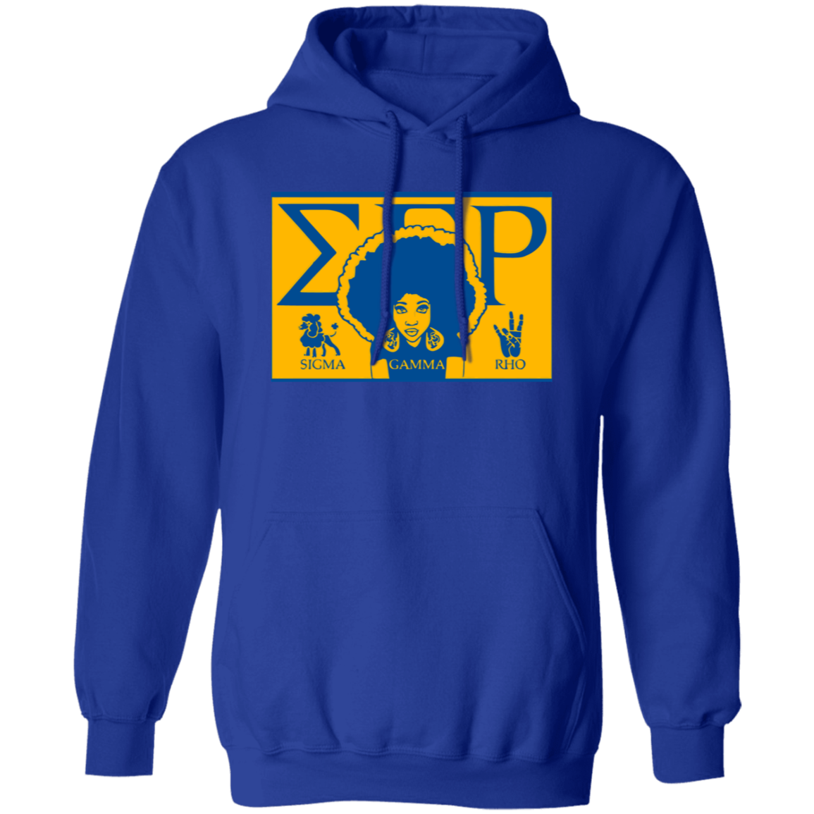 Sigma Gamma Rho Screen Printed  Hoodie