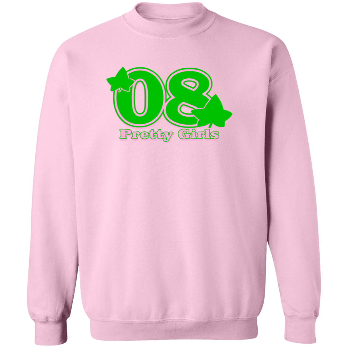 Alpha Kappa Alpha Crewneck Pullover Sweatshirt - My Greek Letters
