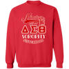 Delta Sigma Theta Sweatshirt Paraphernalia Screen Printed Unisex