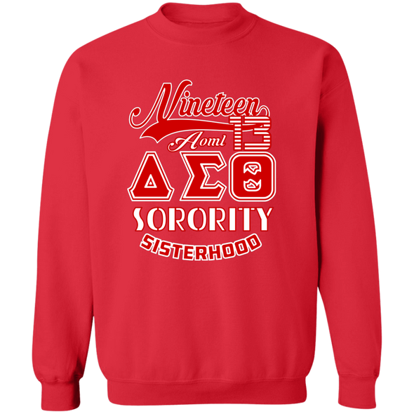 Delta Sigma Theta Sweatshirt Paraphernalia Screen Printed Unisex