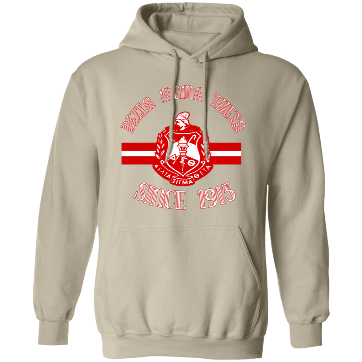 Delta Sigma Theta Hoodie Paraphernalia Screen Printed Unisex