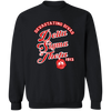 Delta Sigma Theta Sweatshirt Paraphernalia Screen Printed Unisex