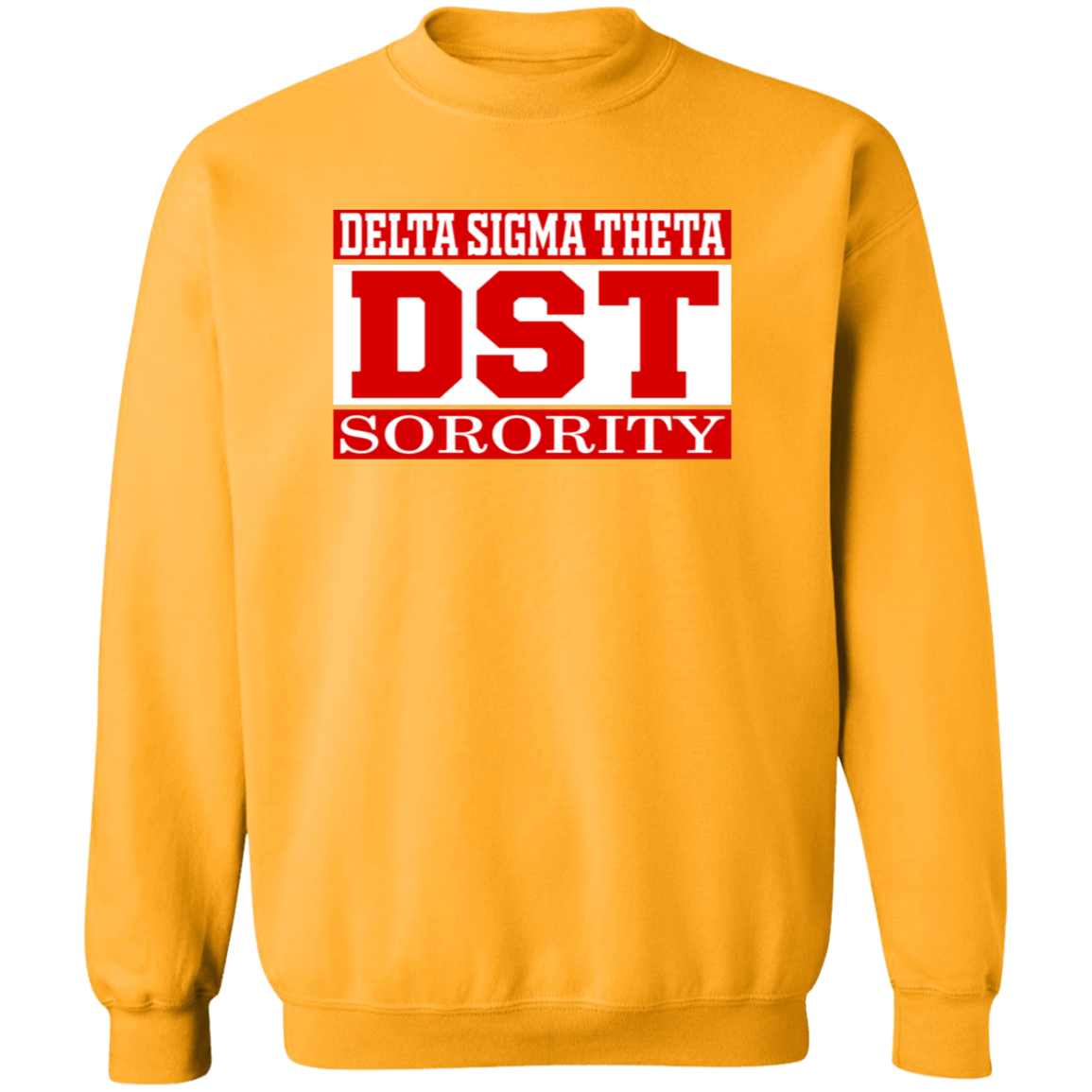 Delta Sigma Theta Sweatshirt Paraphernalia Screen Printed Unisex