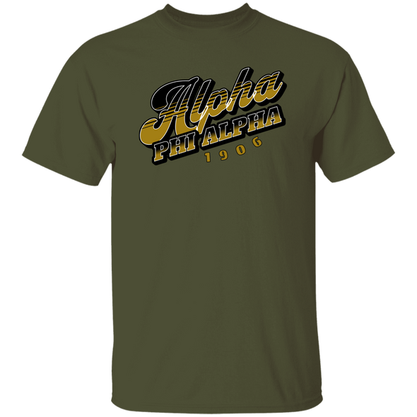 Alpha Phi Alpha Fraternity T-Shirt - My Greek Letters