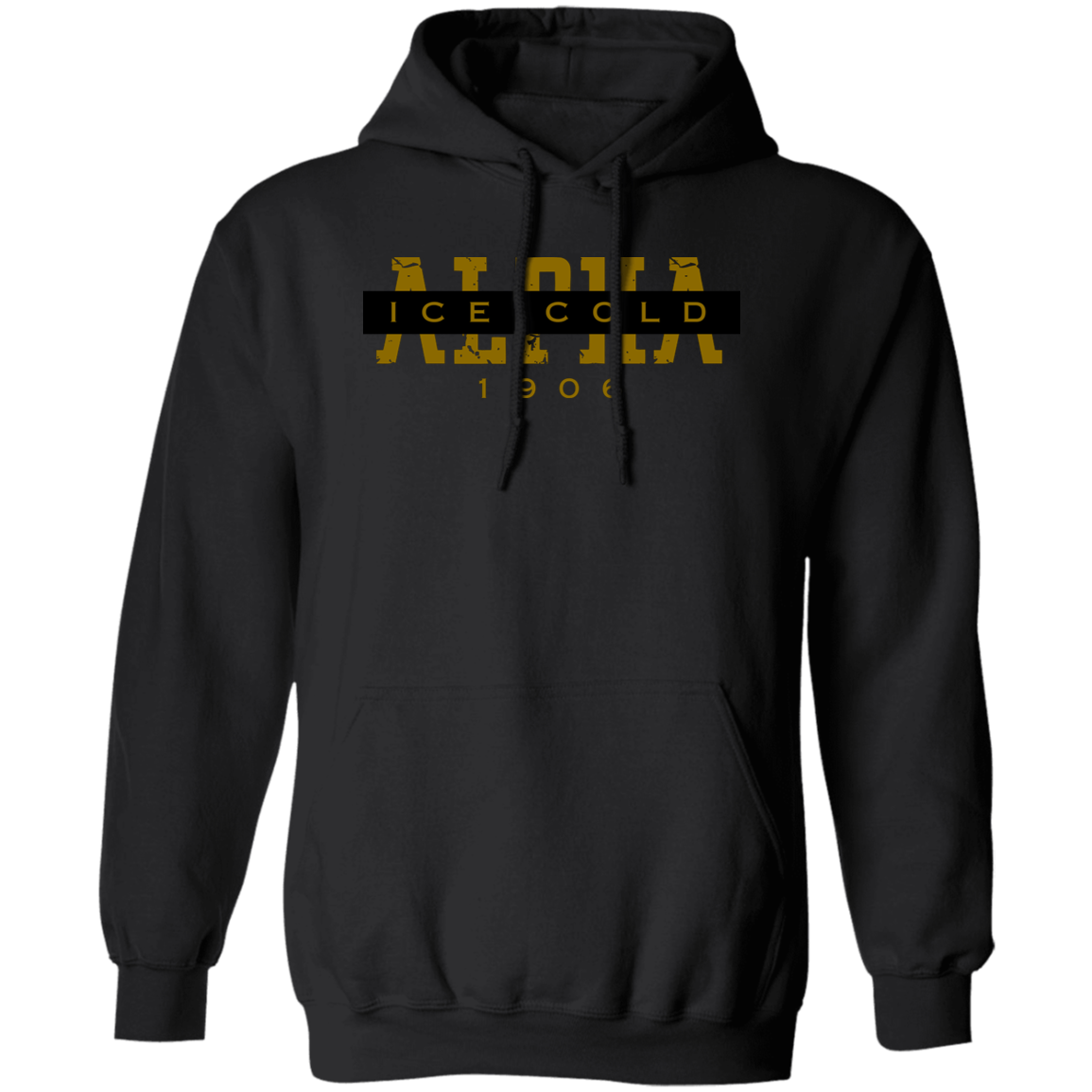 Alpha Phi Alpha Black Ice Collection Hoodie Ed. 12 - My Greek Letters