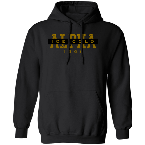 Alpha Phi Alpha Black Ice Collection Hoodie Ed. 12 - My Greek Letters