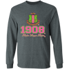 Alpha Kappa Alpha Screen Printed Long Sleeve