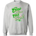 Alpha Kappa Alpha Crewneck Pullover Sweatshirt - My Greek Letters