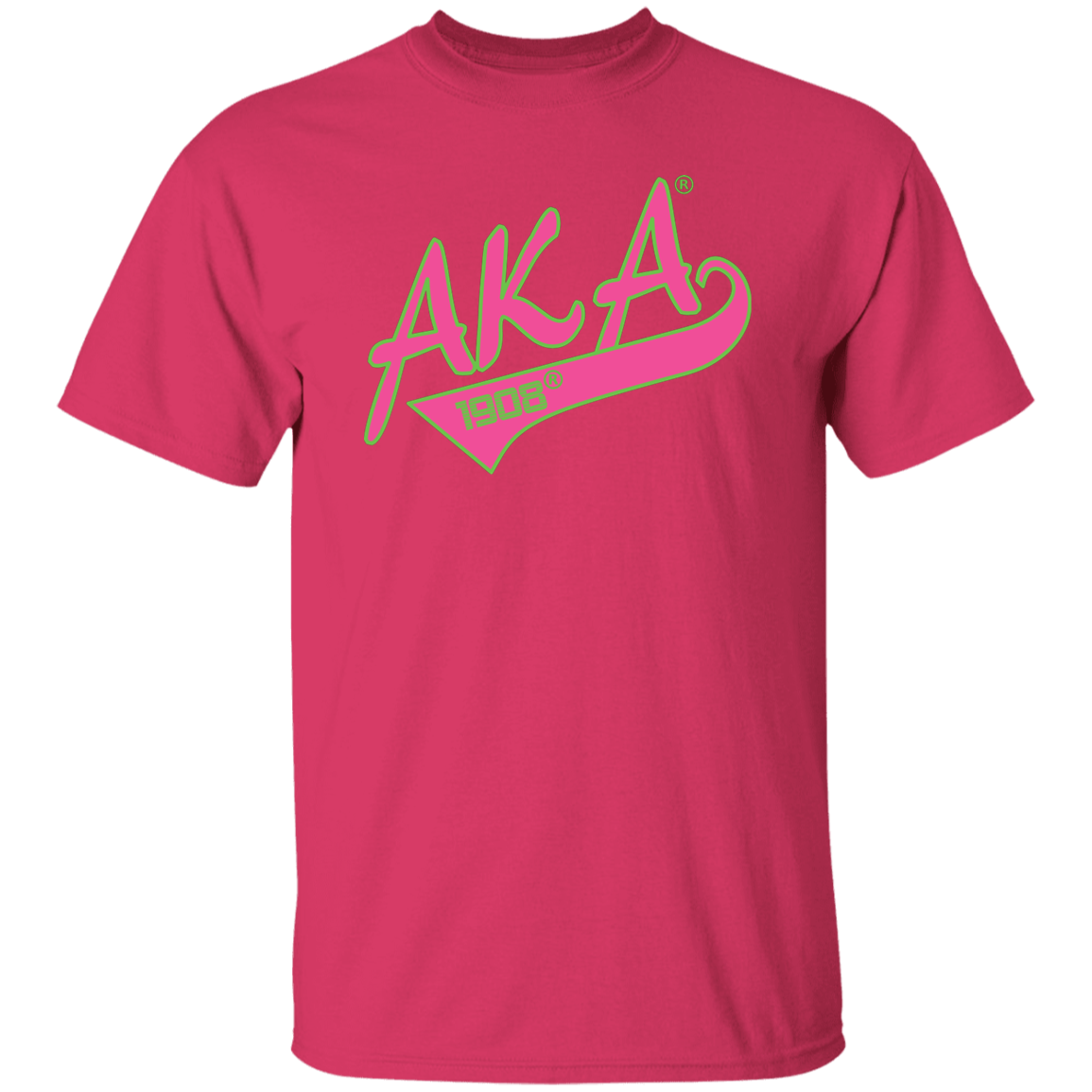 Alpha Kappa Alpha Screen Printed T-Shirt