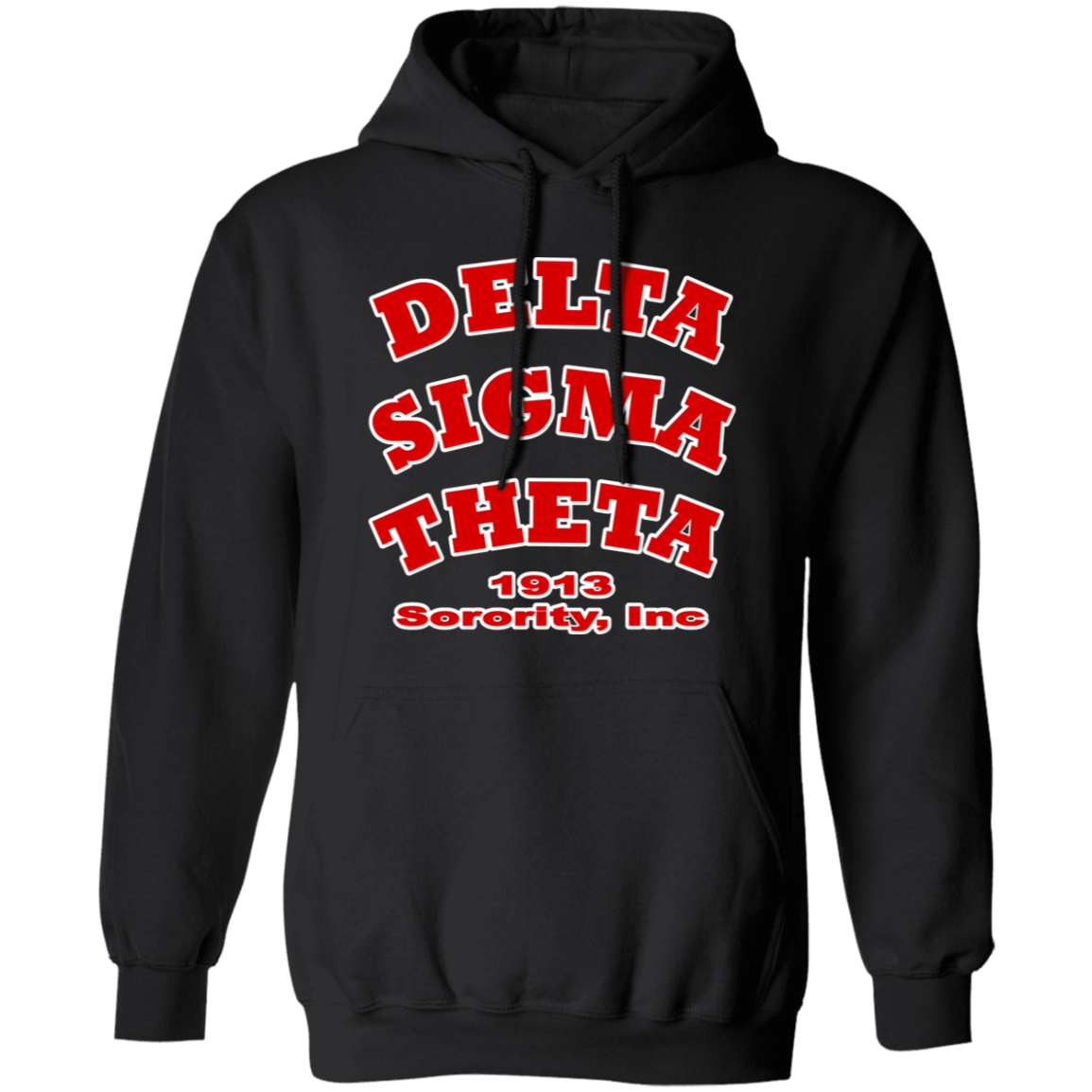 Delta Sigma Theta Hoodie Paraphernalia Screen Printed Unisex